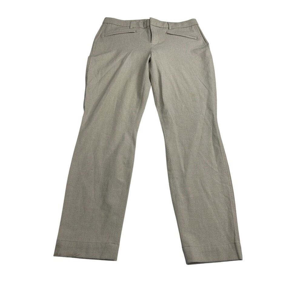 Gap Womens Signature Skinny Ankle Pants Size 10 Beige